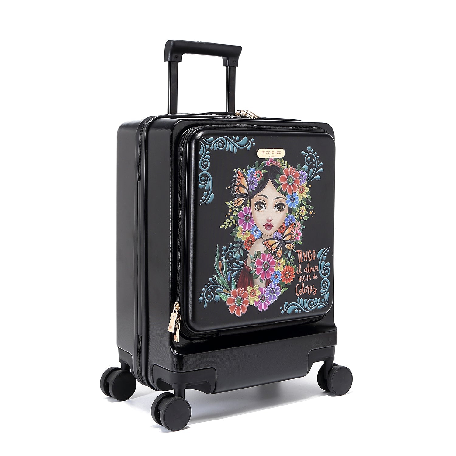 MALETA DE MANO SOLIDA ALMA DE COLORES-1