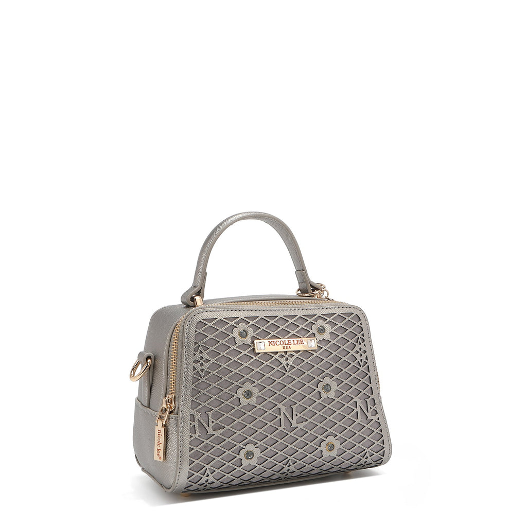 MINI BOLSO DE MANO GRACIE (GRIS)-4