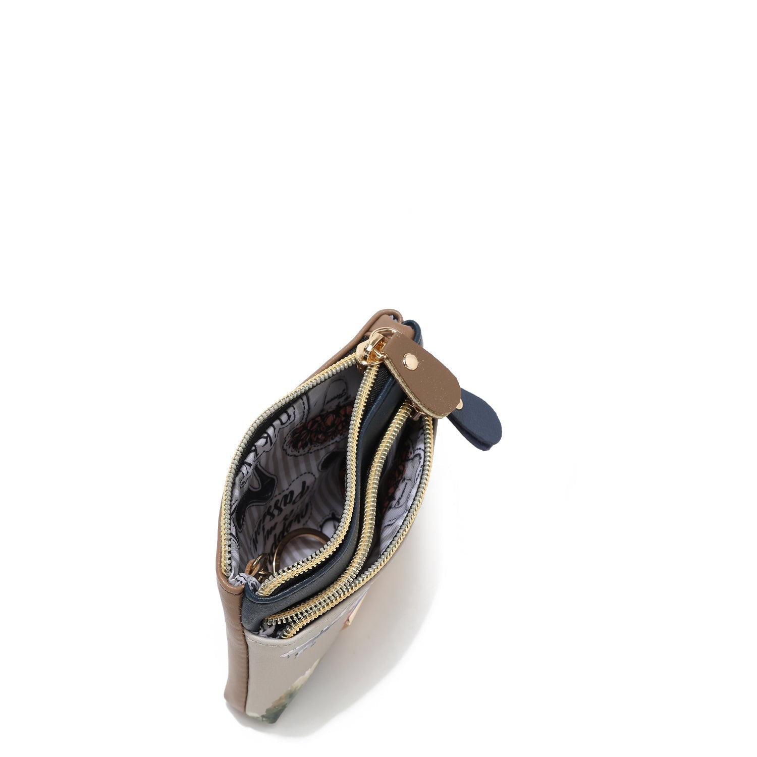 MINI PORTA TARJETAS CON CIERRE (TRIO)-1