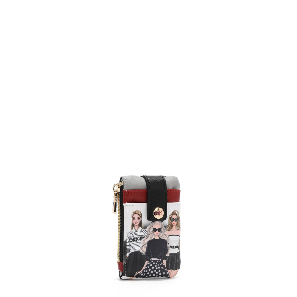 MINI PORTA TARJETAS CON CIERRE (TRIO)-2