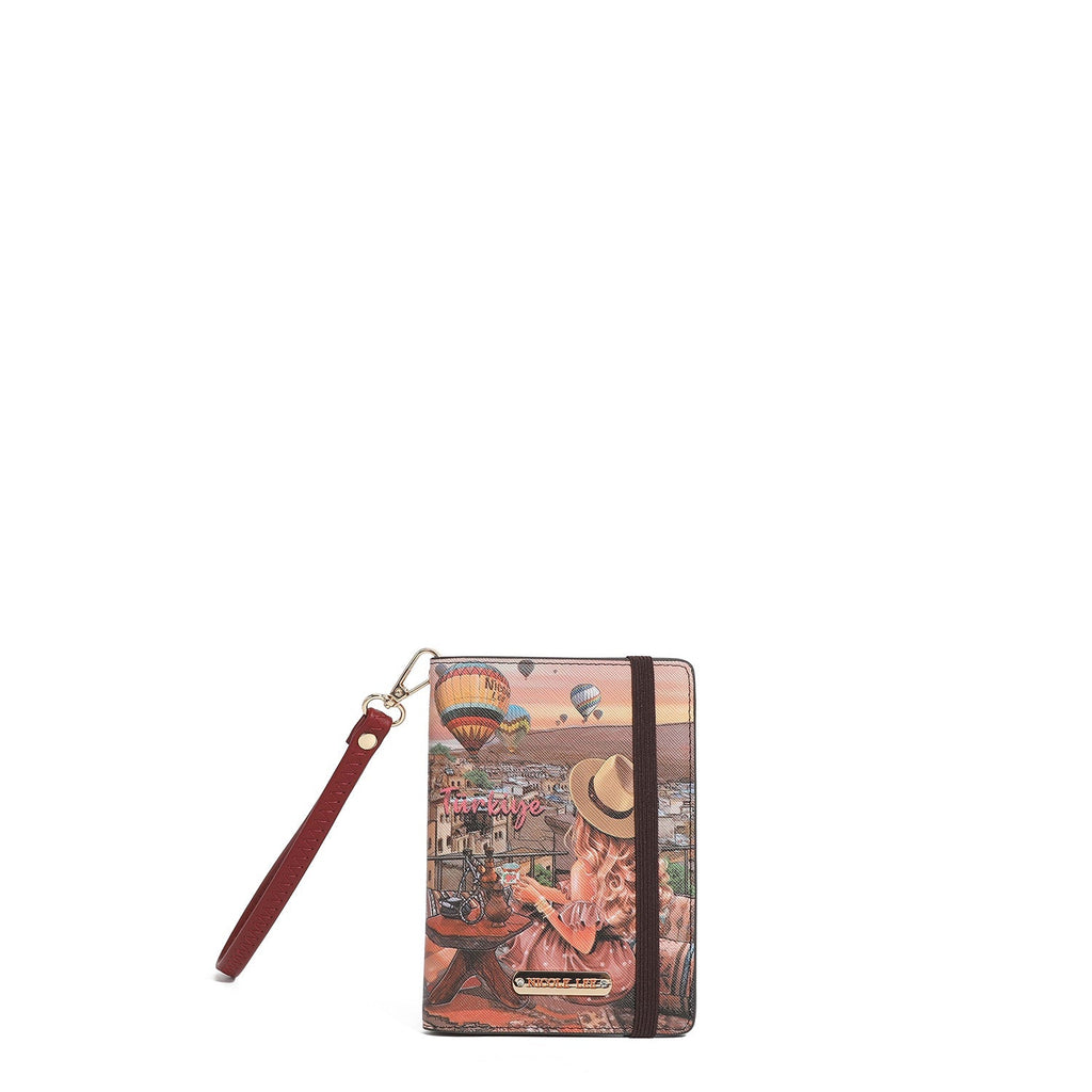 CARTERA PORTA PASAPORTE CON PULSERA HEAVEN ON EARTH-0